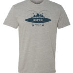 Men's Grey Crew Neck SRPCO T-Shirt